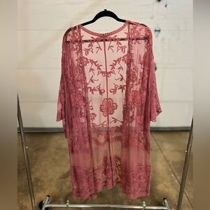 Lace Kimono One Size Fits Most